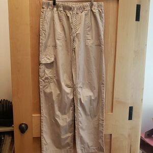 Aerie Women's Tan Lightweight Cargo Pants